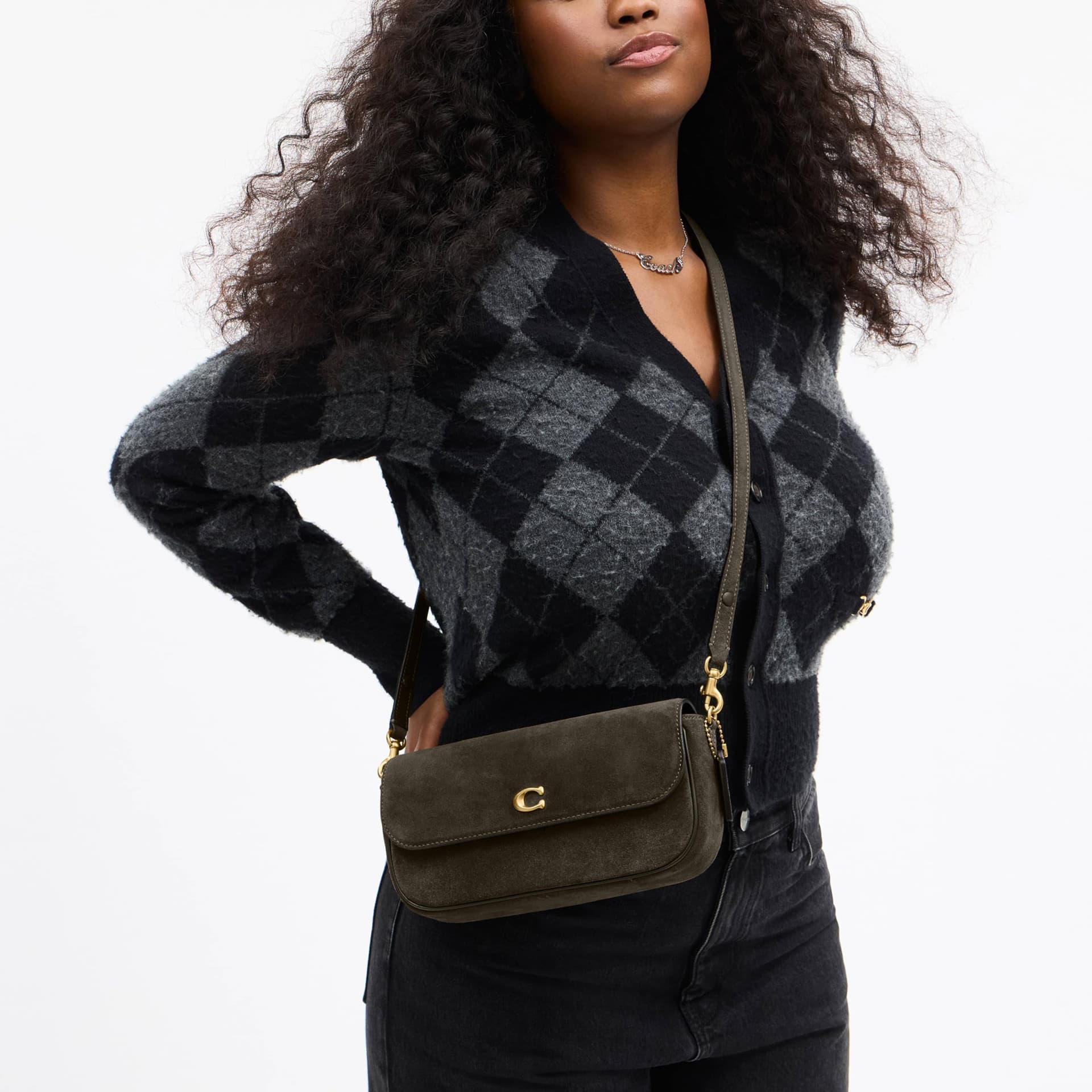COACH Brook Flap Chain Bag BOLSA DE CADENA BROOK FLAP Mujer thumbnail 2