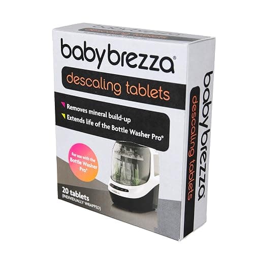 Baby Brezza Descaling Tablets - Compatible Bottle Washer Pro Only - Image 1