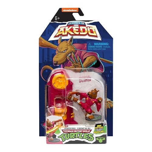 Full Set of 8 Unique Characters - Legends of Akedo Teenage Mutant Ninja Turtles, Mini Battling Warriors TMNT Figure with Samurai Deco Ready to Battle, with Unique Weapons, Ready, Fight, Split Strike thumbnail 7
