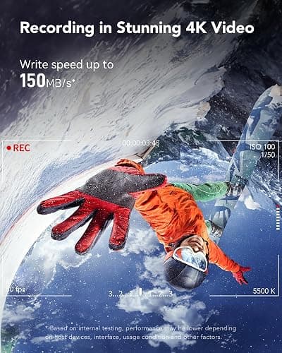 Lexar Silver Plus Carte mémoire Micro SD 256 Go, jusqu'à 205 Mo/s | MicroSDXC UHS-I avec Adaptateur, C10, U3, A2, V30, Full HD, 4K UHD, Carte TF Haute Vitesse pour Drone, caméra thumbnail 3