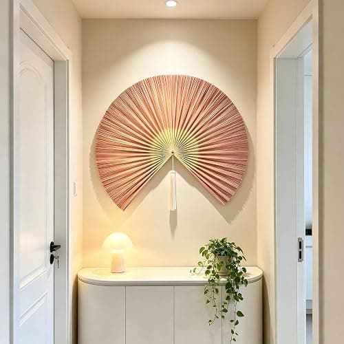 Bamboo Wall Fan Decor thumbnail 6