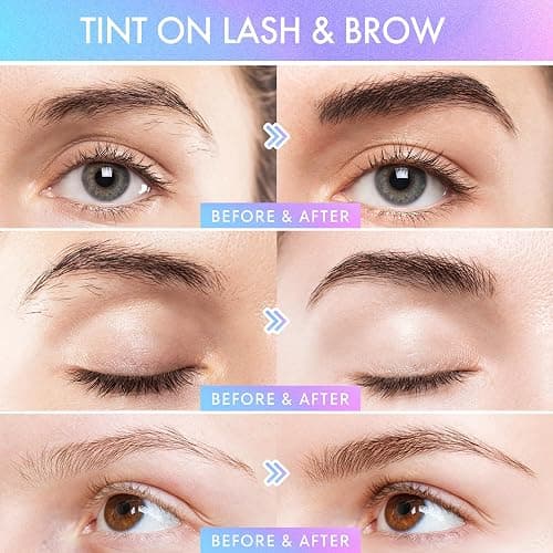 INSUTAM Professional Lash Lift Kit: Semi-Permanent Black Eyebrows Eyelash Perm Set - Salon Quailty Eyelash Lamination at Home for Women (Black) thumbnail 4