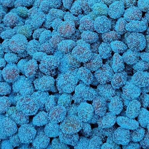 Sour Blue Raspberry Gushers Extremely Sour, Best Sour Gushers, Best Sour Gummies, Irresistible delicious tangy, Trending candy, viral, popular on TikTok by CandyLand USA - Image 1
