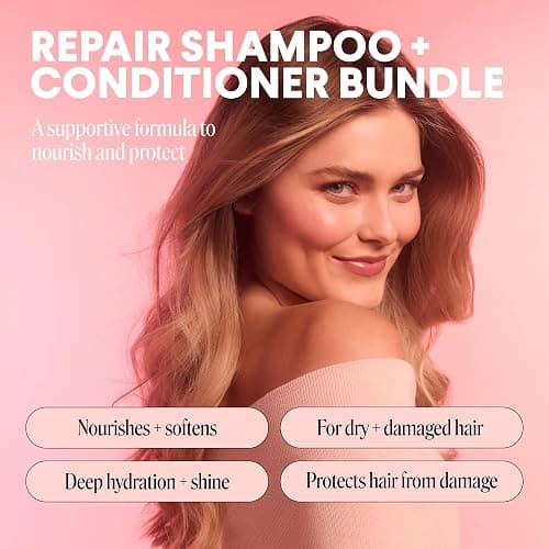 MONDAY HAIRCARE Repair Shampoo and Conditioner Set 798 ML for Dry to Damaged Hair, Made with Keratin, Coconut Oil, Shea Butter and Vitamin E thumbnail 2