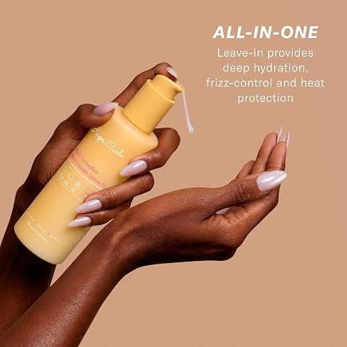 Rizos Curls Multivitamin Leave-In Heat Protection Up to 450°F – Strengthen, Repair & Add Shine to Straight, Wavy, Curly, Coily Hair Types 1a–4c – Sulfate & Paraben Free thumbnail 2