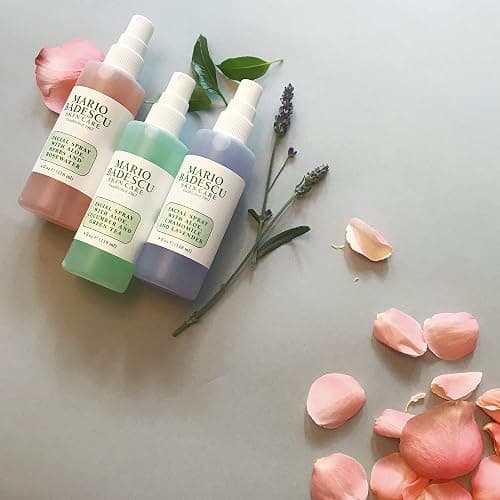 Mario Badescu Facial Spray Collection with Rose Water, Cucumber, Lavender and Orange Blossom, Multi-Purpose Cooling and Hydrating Face Mist for All Skin Types, Dewy Finish thumbnail 7