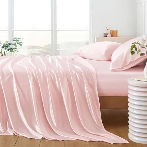 Pink silk sheets  thumbnail 7