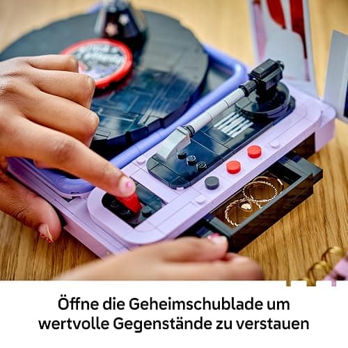LEGO Editions Olivia Rodrigos Konzertmond - Spielzeug Plattenspieler, Schallplatte & Minifigur - Musik Deko für den Nachttisch - Geschenk für Teenager Mädchen ab 14 Jahren & Fans - 43029 thumbnail 8