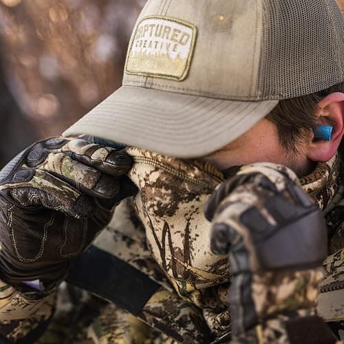 First Lite Tundra Cold Weather Neck Gaiter - Heavyweight Merino Wool Camo Hunting Face Mask thumbnail 4