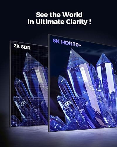 Silkland Certified HDMI 2.1 Cable, [4K@240Hz 144Hz 120Hz, 8K@60Hz] 1440P Ultra High Speed HDMI Cable 48Gbps (Upgrade Braided), HDR10+, eARC, HDCP 2.3, Compatible for Xbox/PS5/PS4/Roku TV-6.6ft thumbnail 5