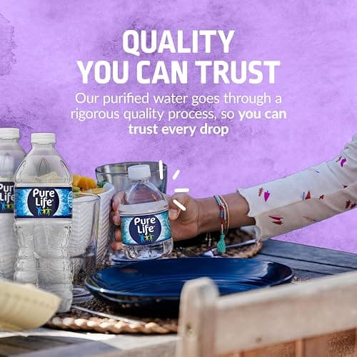 Pure Life Purified Bottled Water, 24 Pack - Still Drinking Water Enhanced with Minerals for a Crisp Taste - 8 Fl Oz - Toy Story 5 Packaging Graphics thumbnail 6