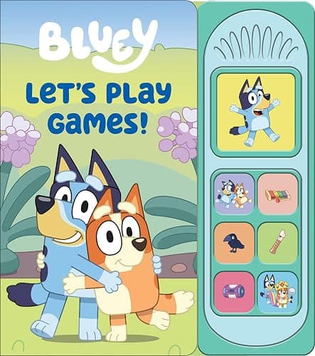 Bluey: Let's Play Games! Sound Book - PI Kids - Image 1