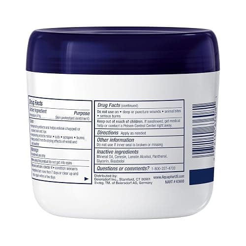 Aquaphor Advanced Therapy Healing Ointment Skin Protectant, 14 OZ | Clinically Proven Skin Protectant Moisturizer for Cracked, Irritated or Dry Skin Relief, Dye and Fragrance Free thumbnail 13
