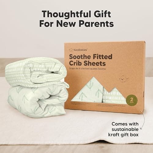 2-pk Organic Cotton Crib Sheets  thumbnail 9