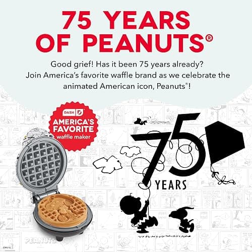 Peanuts x Dash Mini Waffle Maker thumbnail 8