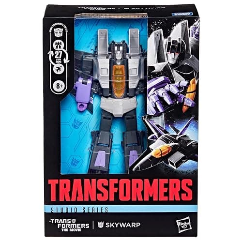 Transformers Studio Series The The Movie Skywarp Voyager Class 6.5-Inch Converting Action Figure, Robot Toys for Ages 8+ | Transformers Studio Series 7 Inch Action Figure Voyager Class (2026 Wave 2) - Skywarp thumbnail 3