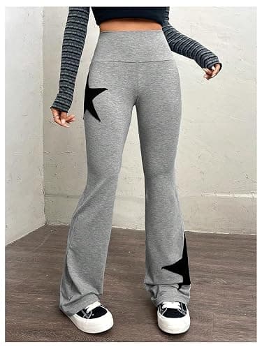 SOLY HUX High Waisted Bootcut Flare Leggings Sweatpants thumbnail 3