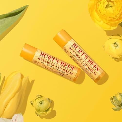 Burt's Bees Lip Balm - Original Beeswax 12 Count Pack in Bulk, Lip Moisturizer With Responsibly Sourced Beeswax, Tint-Free, Natural Origin Conditioning Treatment, 12 Tubes, 0.15 oz thumbnail 7