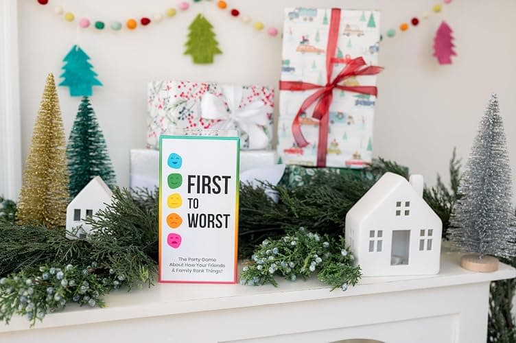 FIRST TO WORST Party Game – The Card Game About How Your Friends and Family Rank Things | Funny Ranking & Guessing Board Game for Friends & Family, Game Nights, Parties & Fun Gift Ideas thumbnail 2