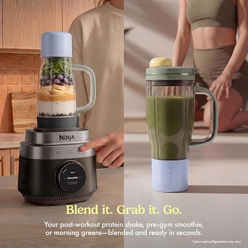 Ninja CrushBOSS 4-in-1 Blender, Processor & Auto Dicing, 1850PW, LB451BK1 | Ninja's most powerful all-in-one system. CrushBOSS + Dicing: full-size & personal blends, food processing & auto dicing. thumbnail 4
