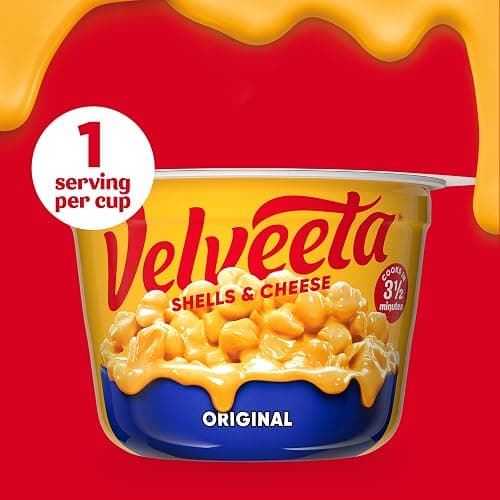 Velveeta Shells and Cheese Mac and Cheese, 8 Cups, for Easy Snacks or Dinner Sides, Original Flavor, 2.39 oz thumbnail 8
