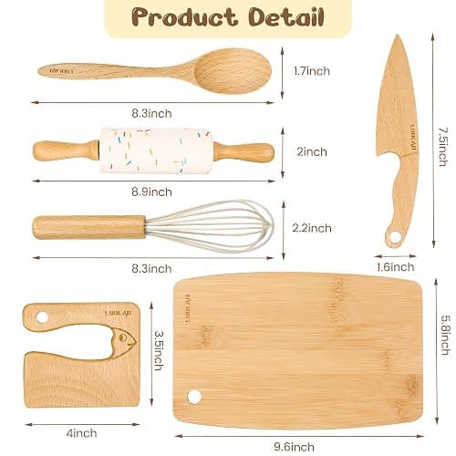 Wooden Kids Baking Set thumbnail 3