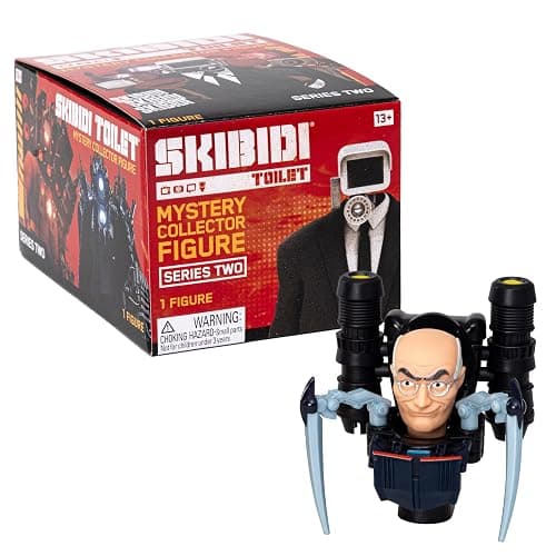 SKIBIDI Toilet Mystery Figure Collector Series 2, Collectible Figures, YouTube Animation Sensation, Officially Licensed Toilet Merch thumbnail 11
