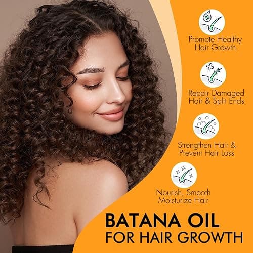MISICH Raw Batana Oil, 100% Natural Organic Hair Growth Oil for Men & Women, Sourced from Honduras, Pure, Unrefined, Enhances Thickness, Prevent Hair Loss 4 Oz thumbnail 3