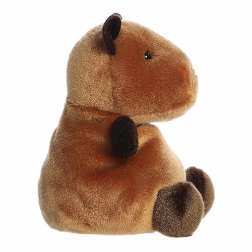 Aurora® Adorable Palm Pals™ Party Sized Sid Capybara™ Stuffed Animal - Fun Collectible Plush for Kids and Adult Collectors - Perfect for Decorating Rooms and Birthday Gifts - Brown 8 Inches thumbnail 3