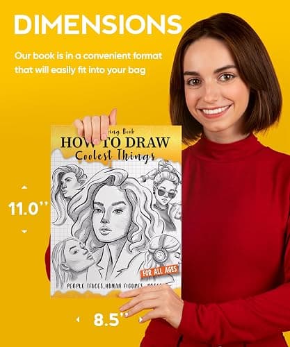 How to Draw Coolest Things People (Faces, Human Figures, Poses): A Step-by-Step Guide to Sketching Faces, Human Figures, and Dynamic Poses thumbnail 7