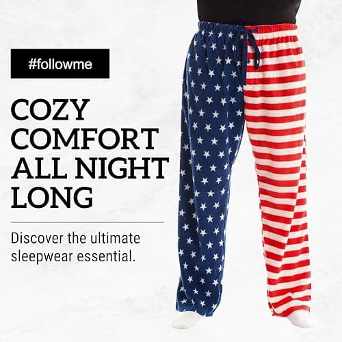 #followme Microfleece Men’s Pajama Pants Holiday Prints thumbnail 4