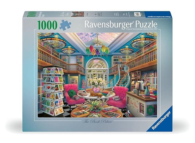 Ravensburger The Book Palace 1000 Piece Jigsaw Puzzles for Adults and Kids Age 12 Years Up thumbnail 4