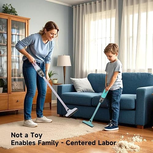 TROURAY Handheld Vacuum Cleaner,Ultra-Lightweight Mini Portable Vacuums for Home, 6 in 1 Stick Vac Cleaners for Car,Pet Hair(White Cordless) thumbnail 3