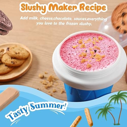 tgosomt Slushie Cup, Cool Stuff Slushy Maker Cups, Cool Funny Gadgets Things, White Elephant Gifts Stocking Stuffers Party Favors, Christms Classroom Gifts and Prizes for Boys Girls Teens Students thumbnail 5