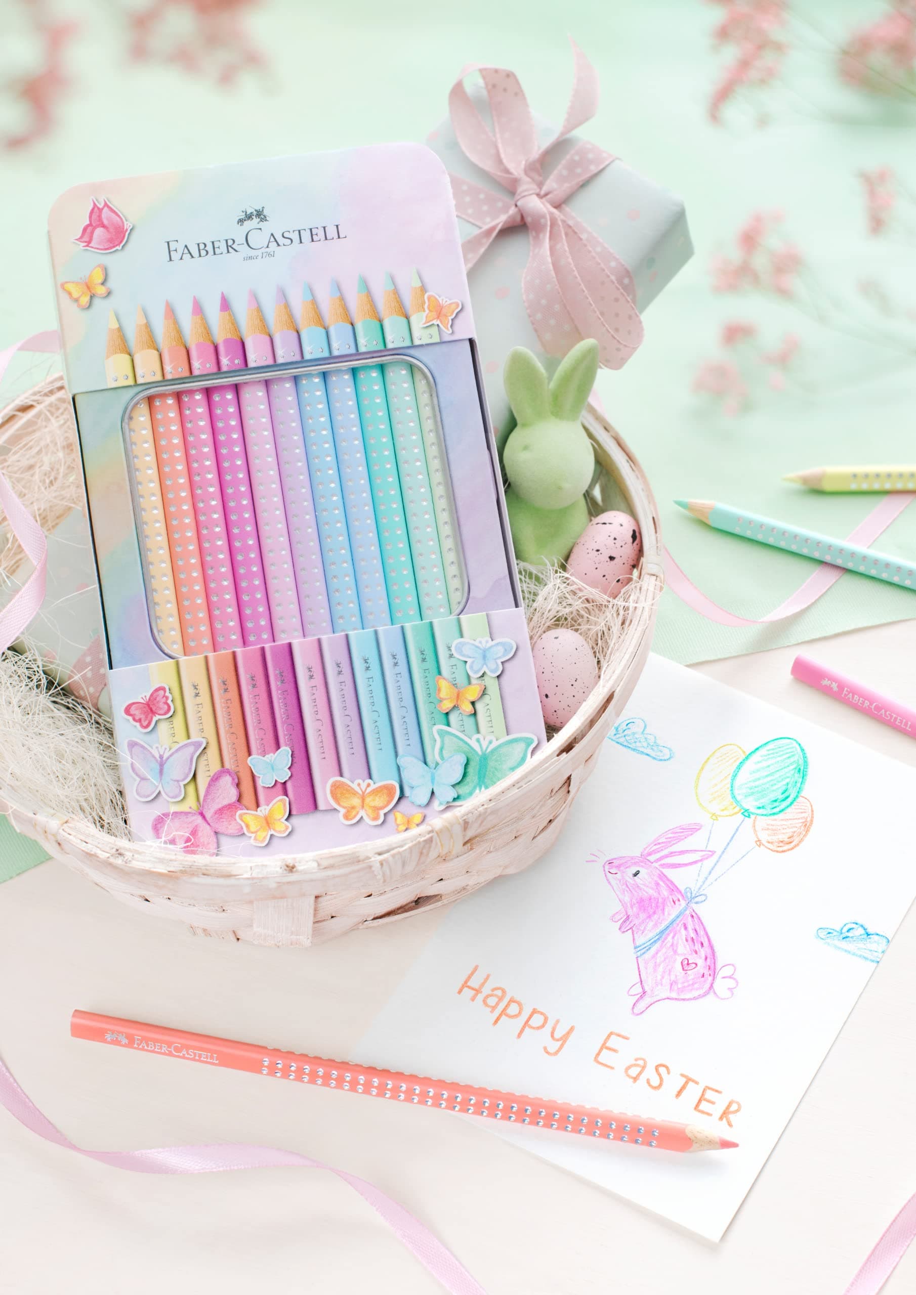 Faber-Castell 201910 Colored Pencils, 12 Pieces, Pastel Colours thumbnail 9