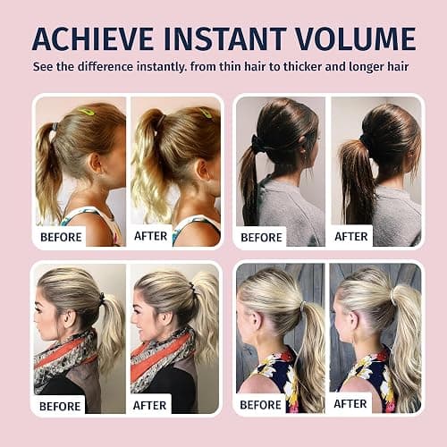 Pony Popper Clip – High Ponytail Holder for Full, Voluminous Styles, Versatile Accessory for All Hair Types, Ponytail Volumizer for Thick & Long Hair, Fancy Accessories for Women, Clear Pony Popper thumbnail 5