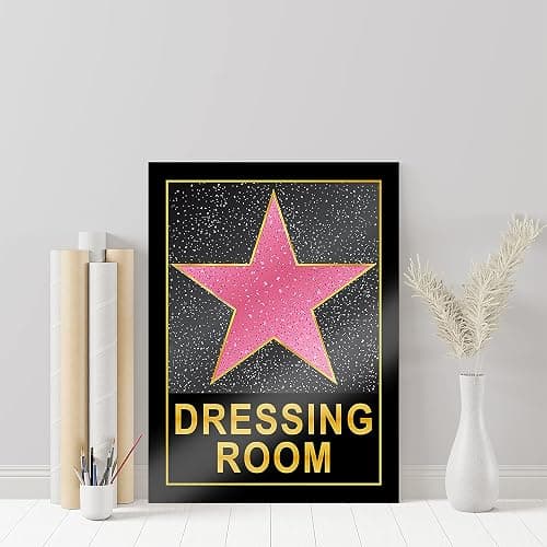 HK Studio Dressing Room Decor for Teen Girls 10" x 15" - Pink Star Y2K Room Decor Aesthetic thumbnail 7