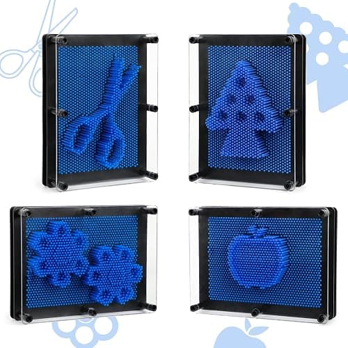 ENJSD 3D Pin Art Sensory Toys for Kids 5-7, Pin Art Board Impression Sensory Toys for Kids with Autism, Autism Gifts for Autistic Children Age 3, 4, 5, 6, 7, 8, 9, 10+ Years Old Boys Girls thumbnail 5