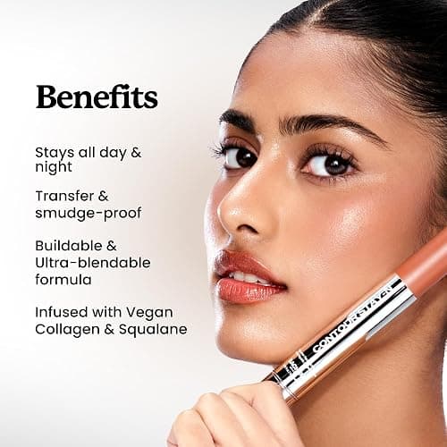 Sacheu Liquid Contour STAY-N Cream Contour, Longwear, Giving Iconic | Blendable & builable formula, lightweight, transfer & smudge-proof, vegan collagen, hyaluronic acid & peptides thumbnail 3