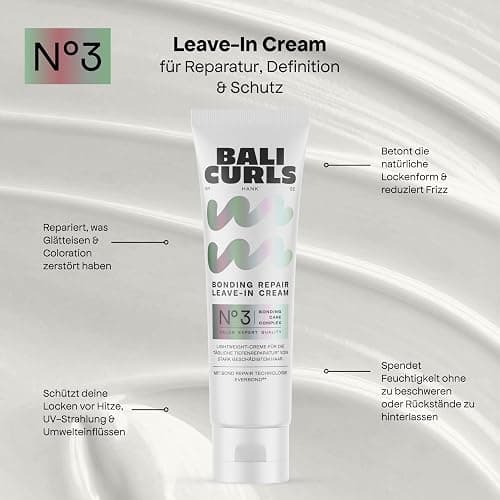BALI CURLS Bonding Repair Set – 4-Schritte Reparaturroutine für geschädigtes, welliges & lockiges Haar – Tiefenreparatur, Stärkung & Geschmeidigkeit thumbnail 5