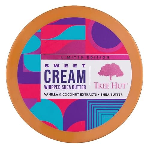Tree Hut Sweet Cream Whipped Shea Body Butter | Long-lasting Hydration Leaves Skin Feeling Soft & Moisturized | Limited Edition Fall | Nourishing Essential Body Care | 8.4 fl oz. thumbnail 2