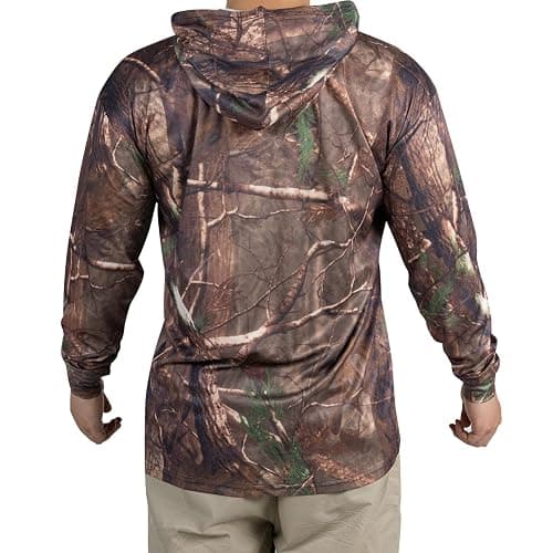 WISIGO Camo Hoodies 3pcs Hunting Long Sleeve Camouflage Shirts for Men Lightweight Essentials Fishing Hiking Hooded thumbnail 3