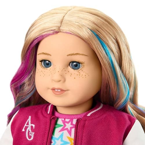 American Girl, Truly Me 18-inch Doll #110 with Blue Eyes, Wavy Blonde Hair, Light Skin with Freckles, for Ages 6+ thumbnail 3