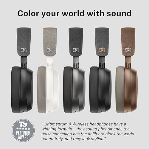 Sennheiser MOMENTUM 4 Wireless Over-Ear Headphones thumbnail 10