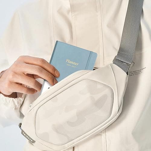 AHGXG Pocket Calendar 2026-2027, July 2026 - June 2027, Academic Planner, Weekly and Monthly, Small Size for Purse, Hardcover, 12-Month Tabs, for Women, School, 3.9"X 6.7" (Gray Blue) thumbnail 6