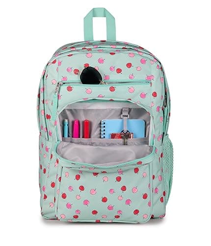 JanSport Laptop Backpack - Computer Bag with 2 Compartments, Ergonomic Shoulder Straps, 15” Laptop Sleeve, Haul Handle - Apple Orchard thumbnail 5