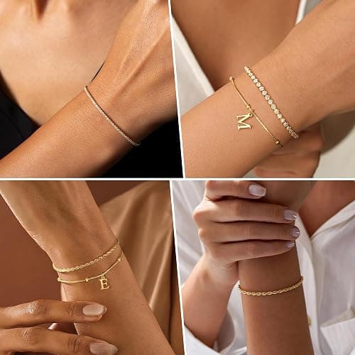 Gold jewelry Letter E thumbnail 4