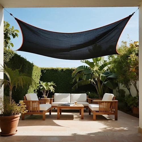 winemana 40% Black Shade Cloth, 10 x 20 FT Durable Mesh Tarp with Grommets, Resistant Garden Sun Shade Netting, Shading Antifreezing for Pergola, Greenhouse, Plants Growing, Chicken Coop thumbnail 6