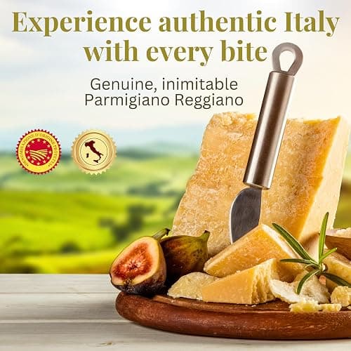 Parmesan Cheese Block 2 lb (approx.), Parmigiano Reggiano Cheese Top Grade-Italian Cheese DOP, Latteria Soresina, Imported from Italy thumbnail 2