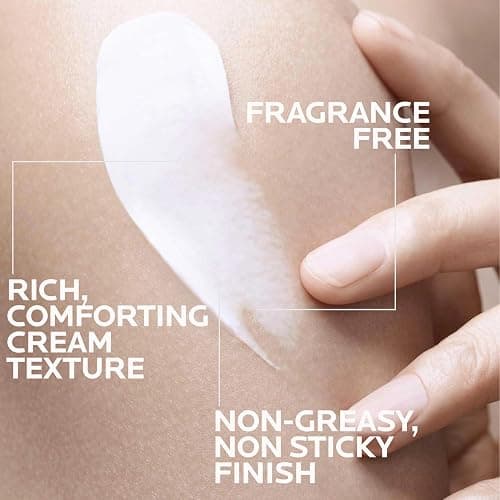 La Roche-Posay Lipikar AP+ Triple Repair Moisturizing Cream | Face & Body Lotion For Dry Skin | Shea Butter & Niacinamide Moisturizer | Gentle Face & Body Cream For Dry, Rough & Sensitive Skin thumbnail 3